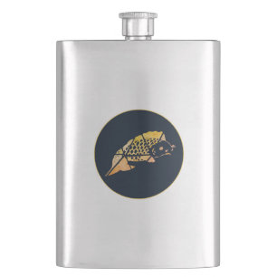 Cantil Koi Fish Flask