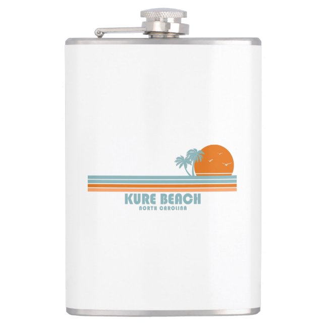 Cantil Kure Beach North Carolina Sun Palm Trees (Frente)