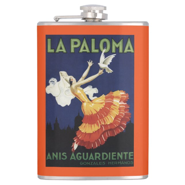Cantil La Paloma - promocional de Aguardiente dos Anis (Frente)