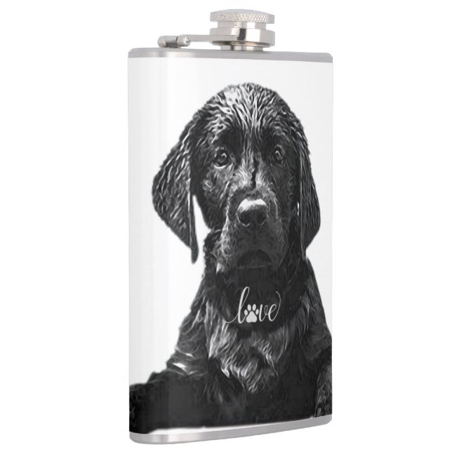 Cantil Labrador Preto - Lâmina de Labrador Retriever - Ca (Direita)