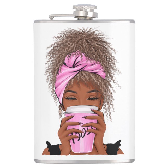 Cantil Lady Boss Life, Chefe Babe Mulher De Dois Tonelado (Frente)