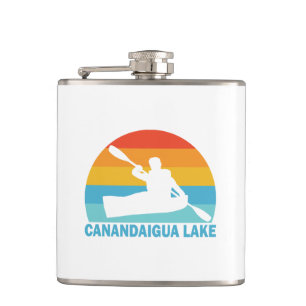 Cantil Lago Canandaigua Nova York Caiaque