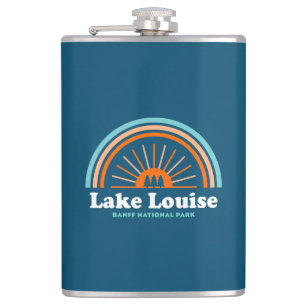 Cantil Lago Louise Banff Parque Nacional Rainbow