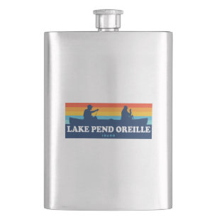 Cantil Lago Pend Oreille Idaho Canoe