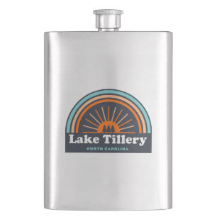 Cantil Lago Tillery Carolina do Norte Rainbow