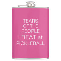 Lágrimas das Pessoas que eu espanco no Pickleball