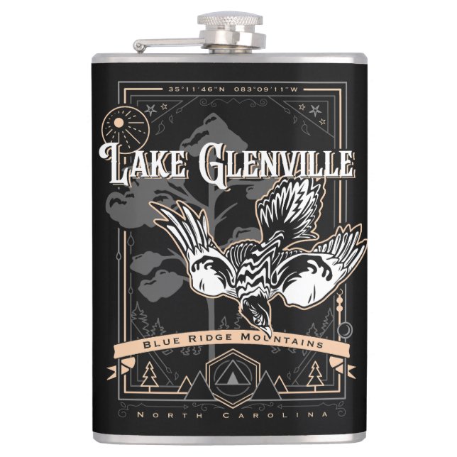 Cantil LAKE GLENVILLE Norte carolina geobird (Frente)