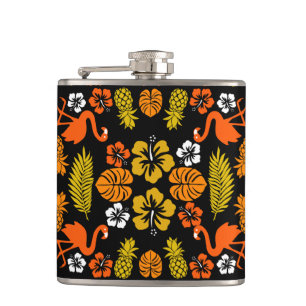 Cantil Laranja Brilhante Tropical Padrão