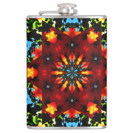 Cantil Laranja Floral