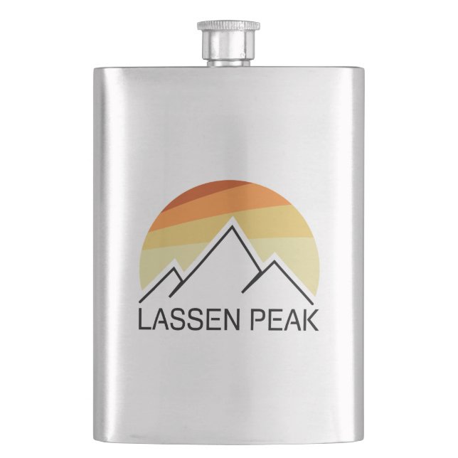 Cantil Lassen Peak California Retro (Frente)