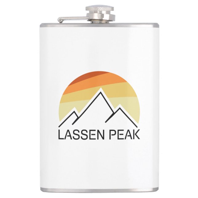 Cantil Lassen Peak California Retro (Frente)