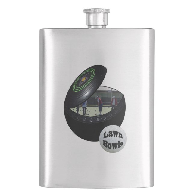 Cantil Lawn Bowlers Dentro A Lawn Bowl, (Frente)