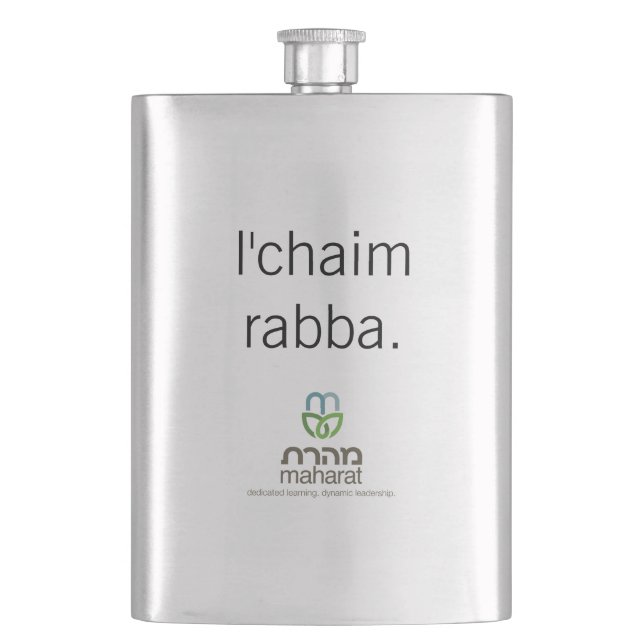 Cantil L'chaim Rabba Flask (Frente)