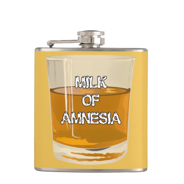 Cantil Leite de Amnesia Flask (Frente)