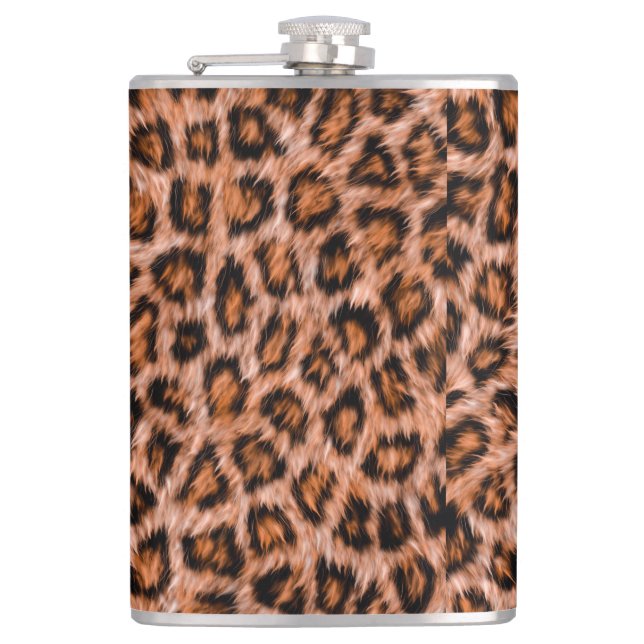 Cantil Leopard Jaguar Cat Brown fur Pattern-24609 (Frente)