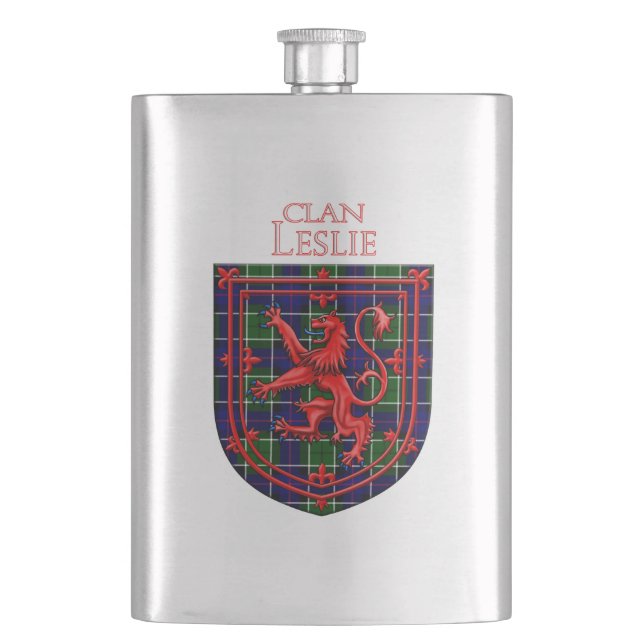 Cantil Leslie Tartan Scottish Xadrez Lion Rampant (Frente)