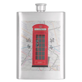 Cantil Let’s Spill the Tea – London Tube Map Red Phone