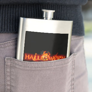 Cantil Letras ígneas maciças do SlipperyJoe no Halloween