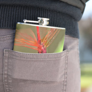 Cantil Linda pintura acrílica do Firecracker Dragonfly