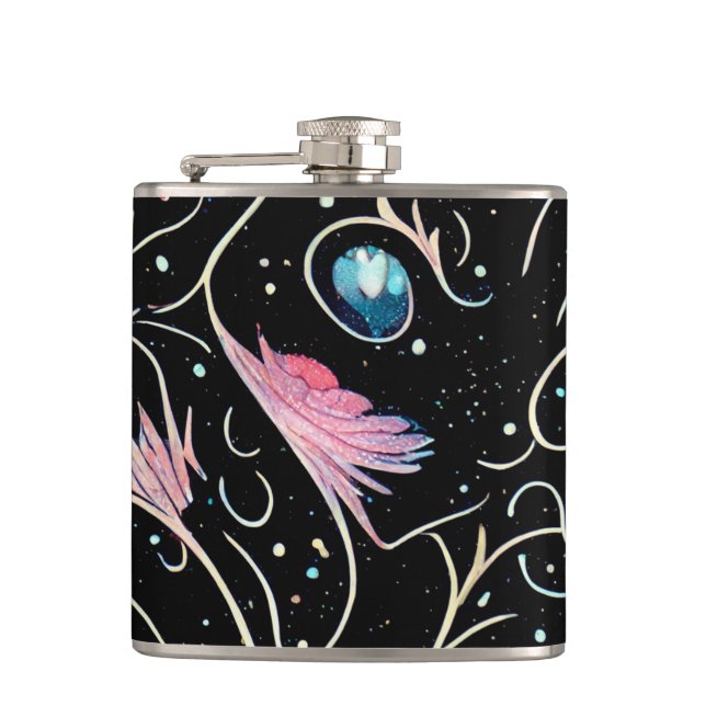 Cantil Lindos Padrões de Flores e Rochas (Frente)