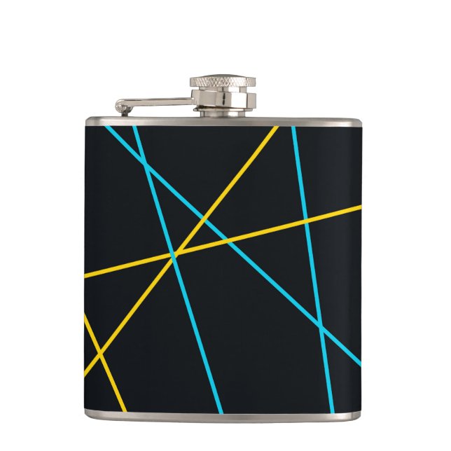 Cantil Linhas amarelas, azuis, legal, de tendências, urba (Frente)