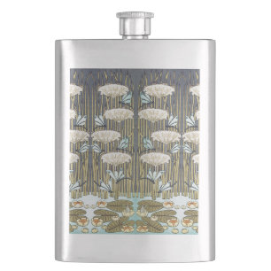 Cantil Lírios de Água,Batatas,Marsh Art Nouveau