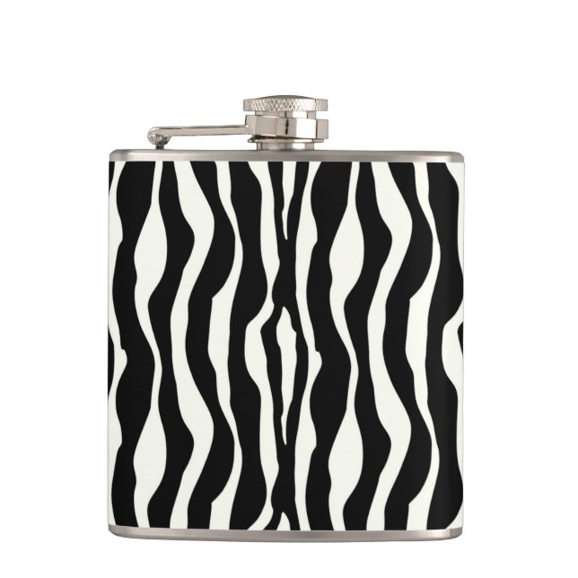 Cantil Listras de zebra - Preto e Branco (Frente)