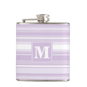 Cantil Listras do roxo do cardo do monograma