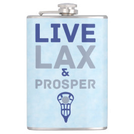 Cantil Live LAX e Prosper Lacrosse Flask