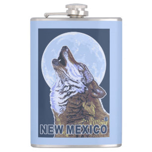 Cantil Lobo cinzento HowlingNew México