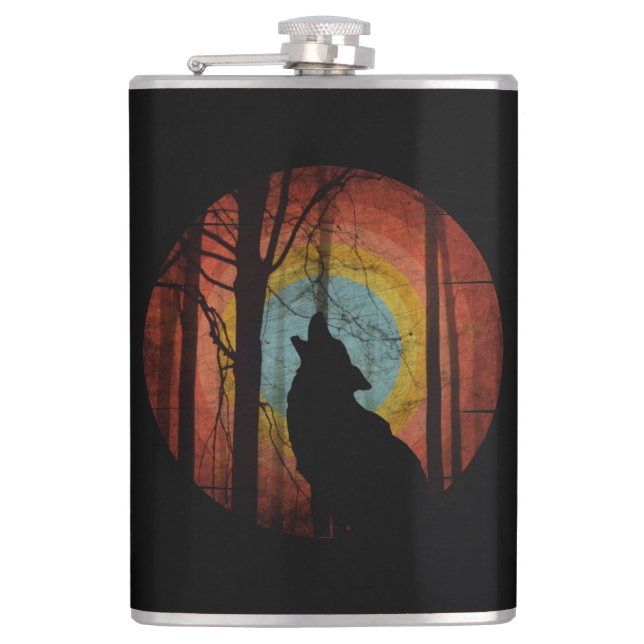 CANTIL LOBO NA FLORESTA (Frente)