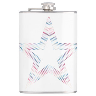 Cantil logotipo de estrela no frasco