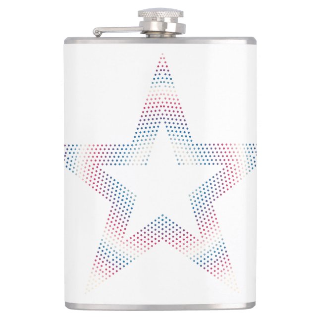Cantil logotipo de estrela no frasco (Frente)