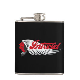 Cantil Logotipo de Motocicleta Vintage Preto