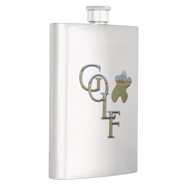 Cantil Logotipo E Curso De Golfe, Pilha Clássica (Direita)