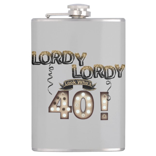 Cantil Lordy Olhem quem tem 40 balões de aniversário (Frente)