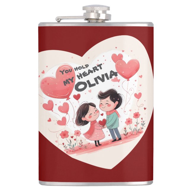 Cantil love Flask (Frente)