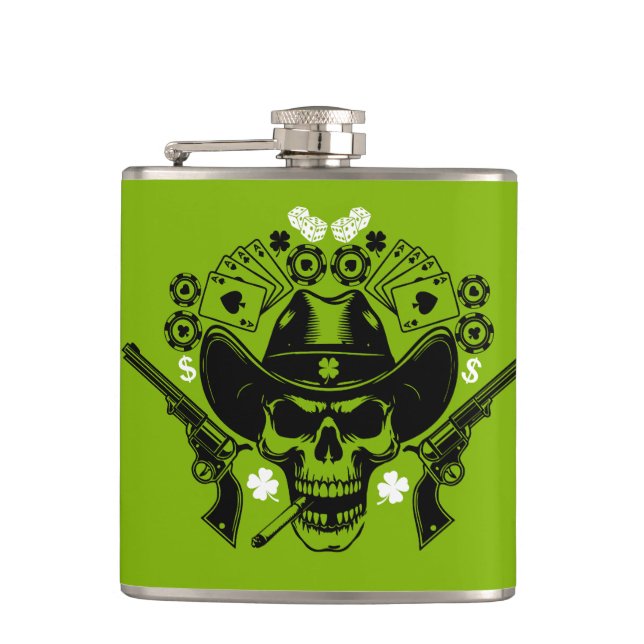 Cantil Lucky Poker Skull (Frente)