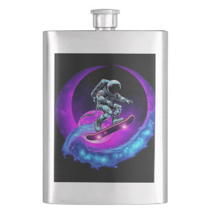 Cantil Lunar Drift Skateboard barra muito Neon Espaço