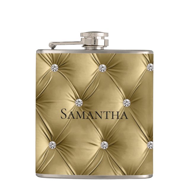 Cantil Luxo Soft Gold Falso Veludo Dama de Honra (Frente)