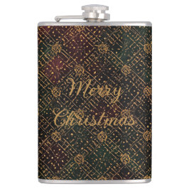 Cantil Luxury, Christmas Pattern, Gold Merry Christmas