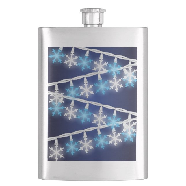 Cantil Luzes de Floco de Neve (Frente)