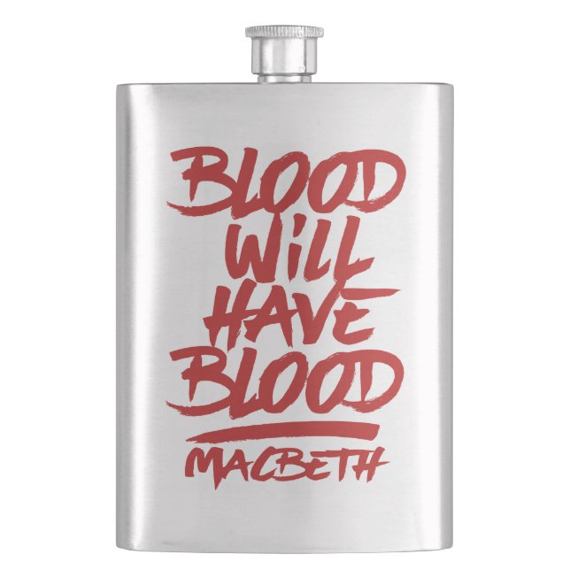 Cantil Macbeth Sangue Terá Sangue (Frente)