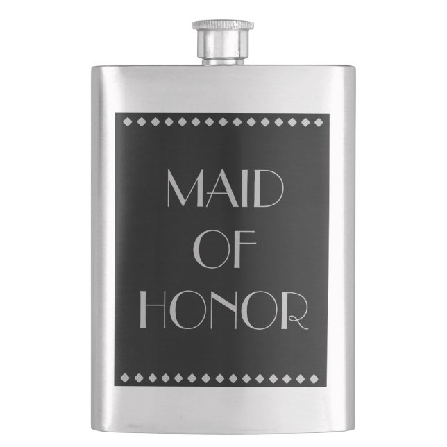 Cantil Madrinha de casamento Classic Flask (Frente)
