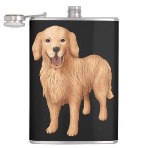 Cantil Mãe do Golden Retriever Cachorro Filhote Preto Aqu