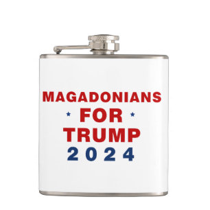 Cantil Magadonianos Para Trump 2024 Red Blue