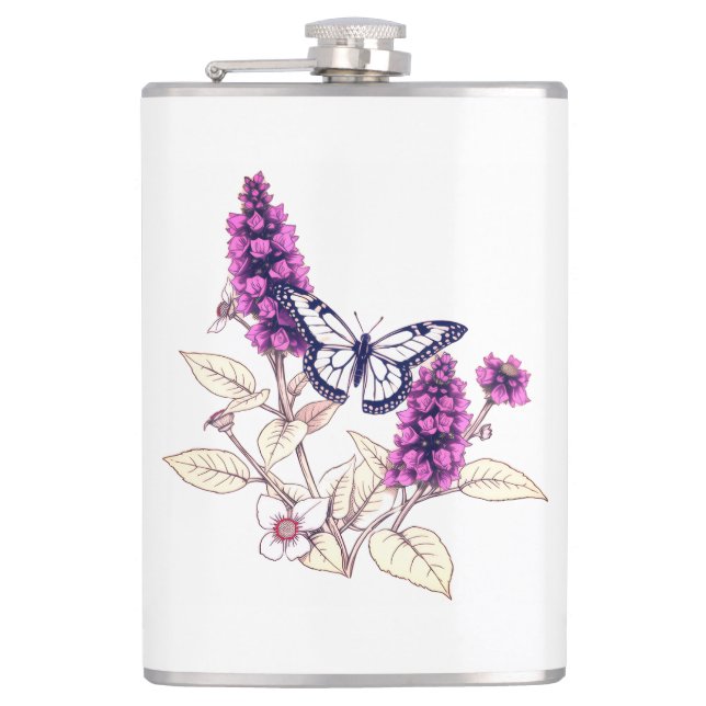 Cantil Magenta Butterfly Bush (Frente)