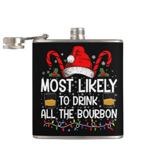 Cantil Mais Propenso a Beber Todo o Bourbon Natal