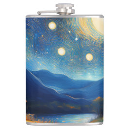 Cantil Majestic Cottage Under Moon Flask