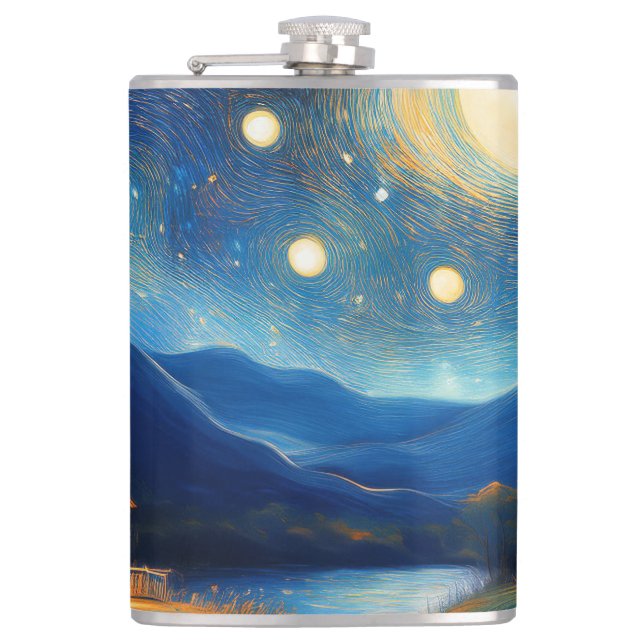 Cantil Majestic Cottage Under Moon Flask (Frente)